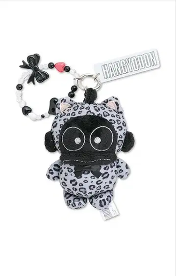 한교동 봉제 인형 마스코트 참 아베일 BLACK 표범 무늬