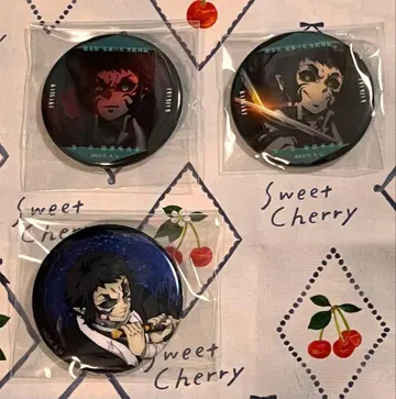 귀멸의 칼날 무한성편 말하는 눈빛 컬렉션 글리터 캔뱃지 카이가쿠