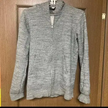 kuro 더블 지퍼 집업 후드티 서리 내린 그레이 일본제