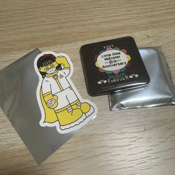 Little Glee Monster 아사히 캔뱃지 스티커