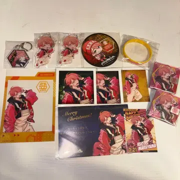 파라라이 ParadoxLive 마루야마 레오 키링 브로마이드 리스트 밴드