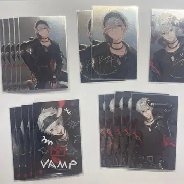 [ 익명 배송 ] ChroNoiR 7주년 쿠츠하 메탈 카드 사인 포함