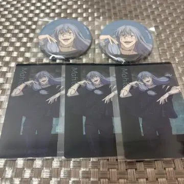 애니메이션 주술회전전 회옥옥절 시부야 사건 캔뱃지 마히토 2점 세트