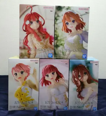 5등분의 신부 원화전 ver. 피규어 나카노 5자매 컴플리트 세트