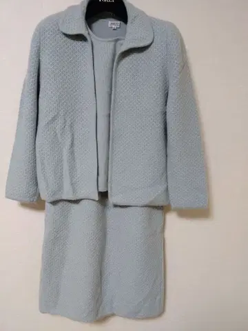 캐시미어 100% 니트 셋업 (폭시)