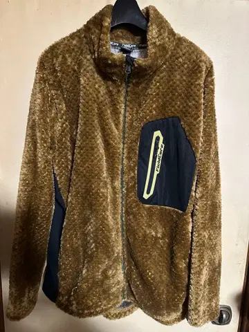 워크맨 다이아 플리스 자켓 브라운 사이즈 L