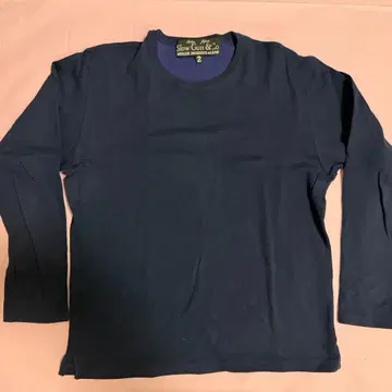 슬로우 건 앤 코 네이비 긴팔 T셔츠 사이즈 2