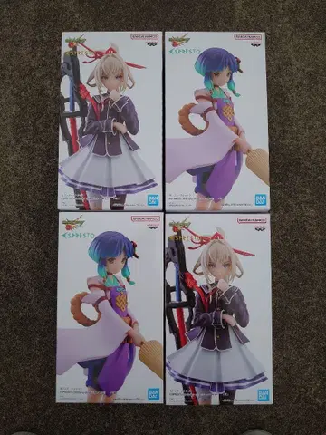 몬스터 스트라이크 몬스토 피규어 야쿠모 마사무네 4세트