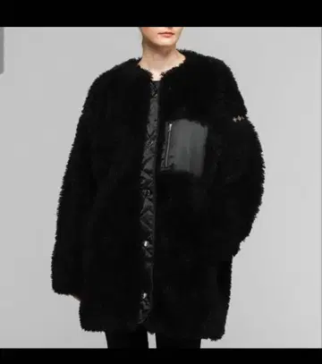 새상품급 TATRAS 타트라스 TELETA 테레타 보아 블루종 보아 코트