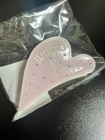 Bicolor Heart Twinkle 헤어 클립 하립투