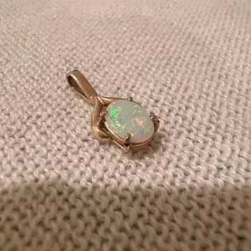 K10 앤티크 오팔 펜던트 탑만