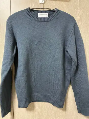 Tomorrowland 메리노 베이직 크루넥 풀오버 니트