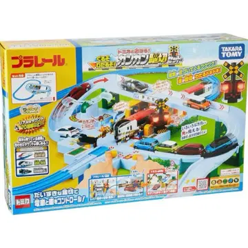 [ 프라레일 ] 토미카와 놀자! 달려라 건널목! 칸칸 건널목 세트