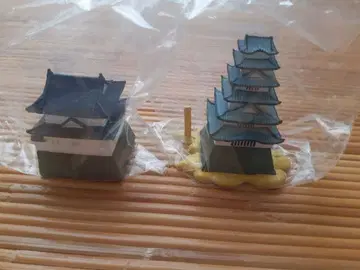 미개봉 새상품 세계유산 교토 니조성 피규어 컬렉션 가챠 2개 세트