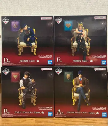 제일복권 죠죠 월드 A상 B상 D상 F상 피규어