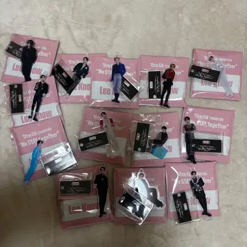 Stray Kids 스키즈 전시회 아크릴 스탠드 리노 세트