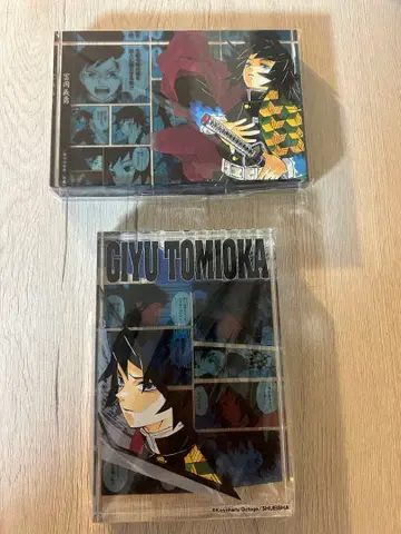 귀멸의 칼날 아크릴 블록 HEROES 토미오카 기유