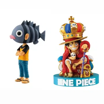 ONE PIECE BASE SHOP 월드 컬렉터블 피규어 2점