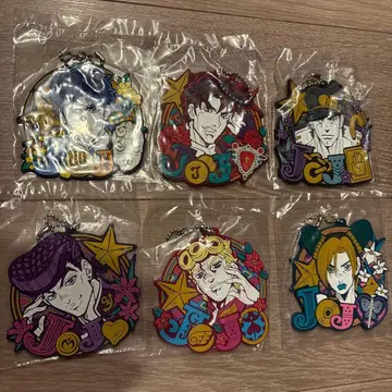 죠죠 월드 제일복권 J상 러버 참 컴플리트 세트