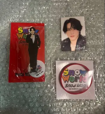 (새상품 미개봉) Snow Man 미야타테 료타 굿즈 3세트