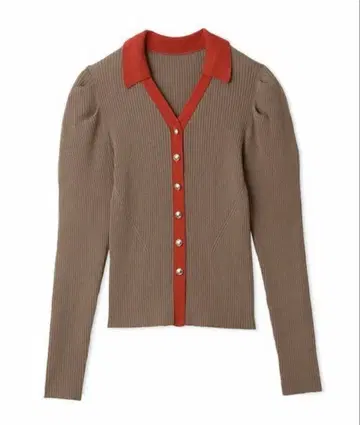 Lily Brown 카라 부착 니트탑