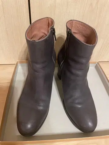 코르소 로마 부츠 브라운 다크 브라운