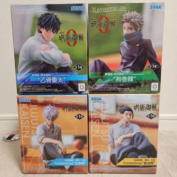 주술회전 Yumemirize 피규어 4체 세트