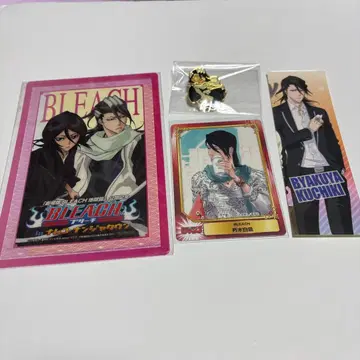 BLEACH 쿠치키 뱌쿠야 SFC 카드 난자타운 클리어 엽서 루키아