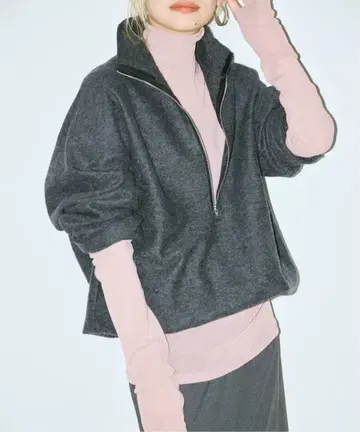 cityshop SHEER HIGH NECK TOP: 티셔츠