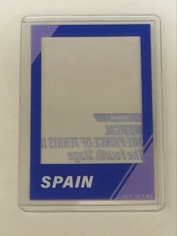 신 테니뮤 스페인 카드 케이스 포스 테니스의 왕자님