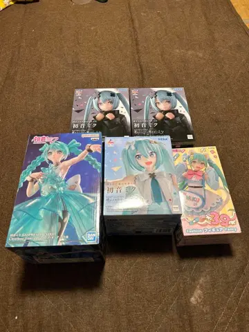 하츠네 미쿠 피규어 5세트