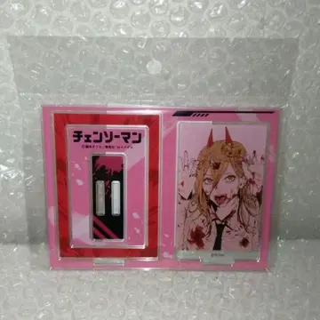 체인소 맨 파워 아크릴 스탠드 프레임 포함