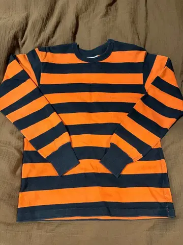 웨스트 라이드 스트라이프 긴팔 티셔츠