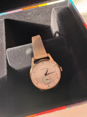 폴 스미스 골드 손목시계 BZ1-927-11