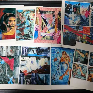 요코오 타다노리 엽서 9장 세트 [ B ] 현대 미술 아트