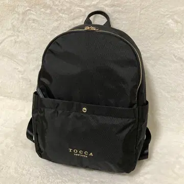 컨디션 최상 TOCCA 백팩 블랙 로고