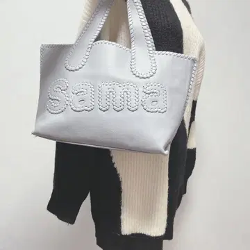 사만다 타바사 Thava Sama 자수 로고 토트백 디즈니 콜라보