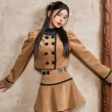 멜톤 파이핑 셋업 M 다리치 12/15까지 대형 쇼핑백 포함