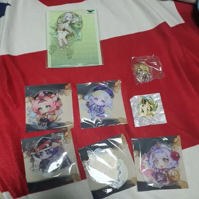 원신 캐릭터 굿즈 아크릴 스탠드/키링/뱃지