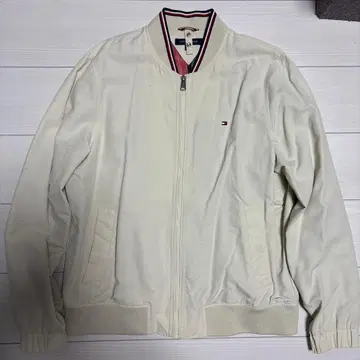 즉시 구매 TOMMY 아이보리 나일론 자켓