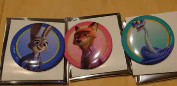 주토피아2 트레이딩 캔뱃지 (CG) 주디 닉 게리