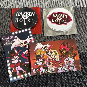 해즈빈 호텔 마루이 팝업 캔뱃지 혜택 스티커