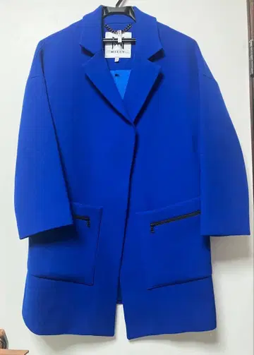 MILLY 파랑 코트