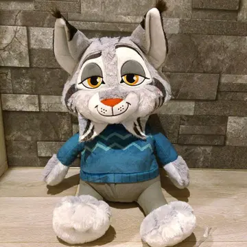 디즈니 주토피아2 FukuFuku V-BIG 봉제 인형 파우버트