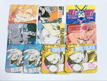 나의 히어로 아카데미아 히로아카 아트 코스터 바쿠고 외 10장 세트