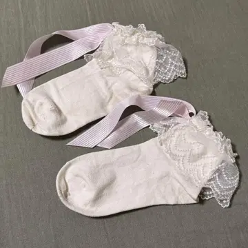 BABY THE STARS SHINE BRIGHT 리본 레이스 삭스