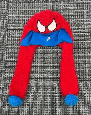 새상품급 [USJ 공식] 스파이더맨 팬캡 머플러 모자