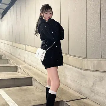 Darich DD 로고 비쥬 후드티 BLK