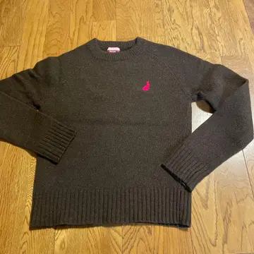 Paul Smith 토끼 자수 브라운 니트 울 100