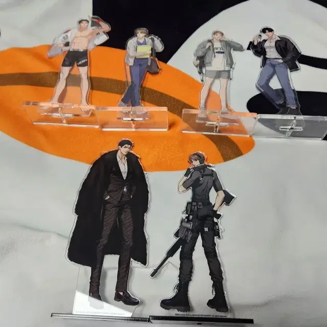 징크스 재경 단 지원 동균 흑묘력 아크릴 스탠드 개봉